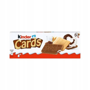 5x25,6g KINDER Cards Ciastka 5pak UK