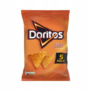 5x30g DORITOS chipsy tanga cheese 5pak UK