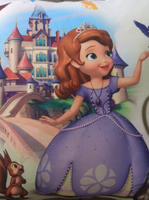 Poszewka DISNEY księżniczka dziecięca 40x40