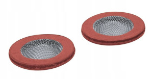 GROHE 0726400M Uszczelka z filtrem czerwona do baterii