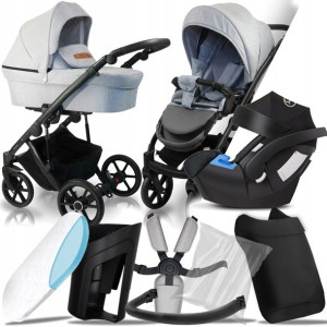Wózek 3w1 Bexa Line 2.0 L03 I Cybex Aton 5