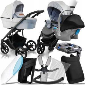 Wózek 4w1 Bexa Line 2.0 L03 I Kite+ Baza Avionaut