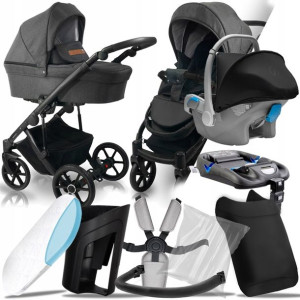 Wózek 4w1 Bexa Line 2.0 L05 I Kite+ Baza Avionaut
