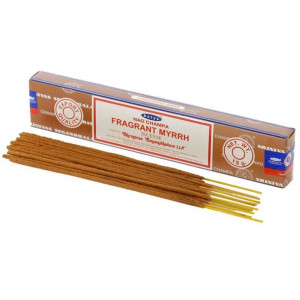 Kadzidełka Naturalne Pyłkowe PACHNĄCA MIRRA 15g SATYA