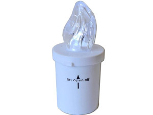 Wkład wkłady do zniczy LED MINOR BIAŁY