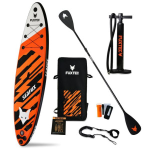Deska do pływania SUP Fuxtec 320x81cm 150kg zestaw