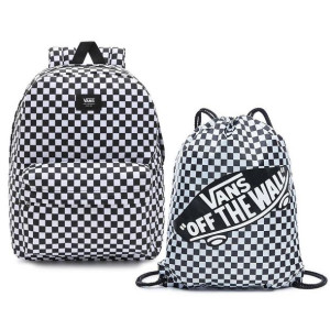 Zestaw Plecak Szkolny Vans Old Skool Szachownica - VN0A5KHRY28 + Worek