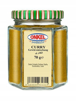CURRY 70g słoik ONKEL