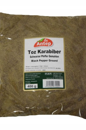 Pieprz Czarny Mielony A 400g Oz Antep