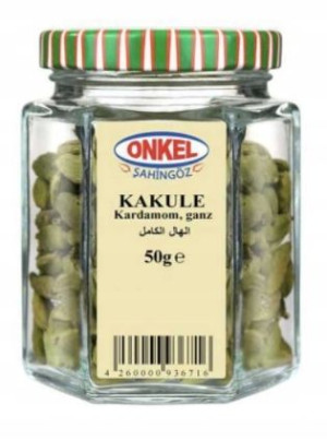 Kardamon cały 50g ONKEL w słoiku
