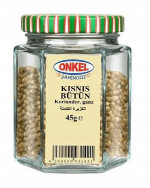 Kolendra ziarno 45g ONKEL w słoiku