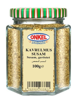 Prażony Sezam 100g Słoik Onkel