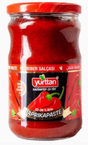 Pasta Paprykowa Yurttan 370g Ostra