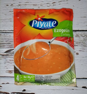 Turecka Zupa Z Soczewicy I Bulguru 80g Piyale