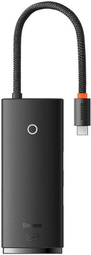 Hub 6w1 Baseus Lite Series USB-C do 2x USB 3.0 + USB-C PD + HDMI + SD/TF (c