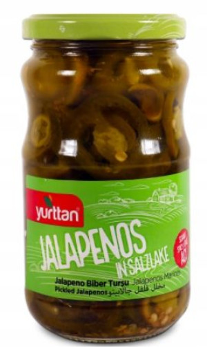 Marynowane papryczki jalapeno 330g YURTTAN