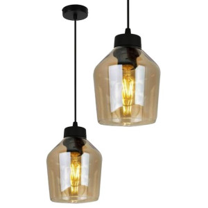 Lampa Wisząca W Stylu Loft Santo 1B  Metal