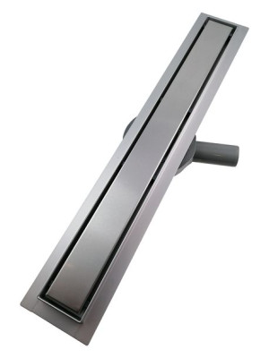 Odpływ Liniowy 90cm 2w1 Obrotowy Syfon Niski 52mm Stal