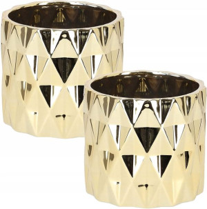 2-doniczki Donice Osłonki Ceramiczne Cylinder ⌀12