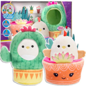 Squishville Little Plant Shop Kwiaciarnia Zestaw Squishmallows Pluszak