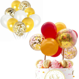 Topper Balony Na Tort Ciasta Dekoracja Na Urodziny