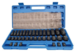 Nasadki Udarowe 1/2" 35 sztuk ADLER