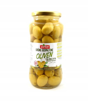 Zielone oliwki koktajlowe YURTTAN 300g