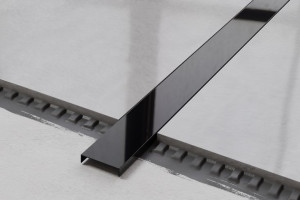 Profil Metalowy Rektyfikowany U Czarny Black Połysk Poler 4cm X 270 Cm