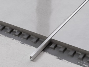 Profil Metalowy Rektyfikowany U Srebrny Silver Matowy 0,5cm X 244cm
