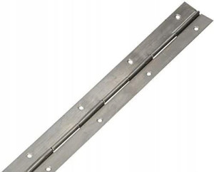 Zawias Taśmowy Listwowy 40 Cm Metal Krótki 25 Szt