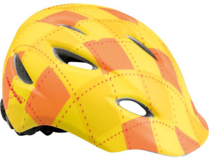 Kask rowerowy Kross Infano rozmiar XS (48-52cm) żółty pomarańczowy