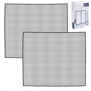 Moskitiera Siatka Na Okno Okienna 150x130cm 2 Szt.