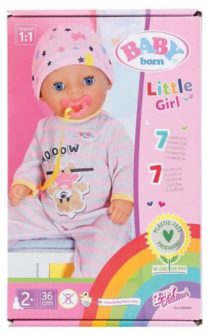BABY born little Lalka interaktywna Soft Touch 831960