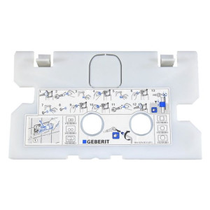 Geberit Duofix Basic Delta 241.343.00.1 Płytka Ochronna Do Up100