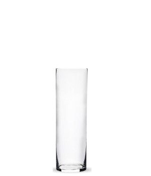 Wazon szklany tuba rura cylinder 30 x 10 cm