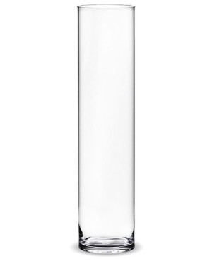 Wazon szklany cylinder rura tuba 60 x 15 cm