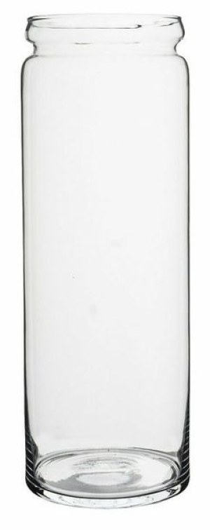 Wazon szklany szkło cylinder 35 x 11,5 cm