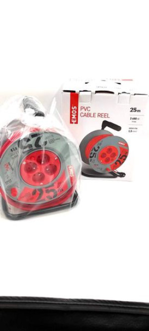 Przedłuzacz Zwijany / 4g / Pvc / 3x1,5 / 25m