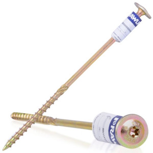 Rawlplug Wkręt Konstrukcyjny Do Drewna 8x220mm Z Łbem Talerzykowym 1szt.