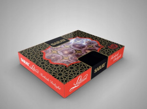 Lokum o smaku granatu z pistacjami SARAY 300g