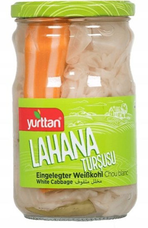 Marynowana biała kapusta YURTTAN 620g