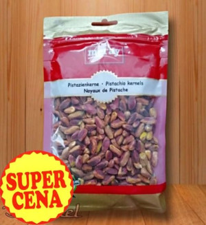 Pistacje ŁUSKANE, surowe, BEZ SOLI 125g MERAY