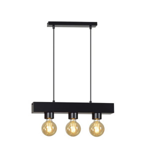 Doros lampa wisząca czarna 216/3 Emibig