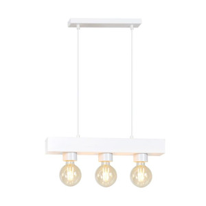 Doros lampa wisząca biała 217/3 Emibig