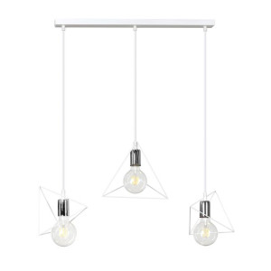 Dex lampa wisząca biała 847/3 Emibig