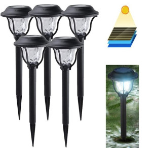 Lampki Solarne Ogrodowe Lampa Led Lampy 5 Sztuk