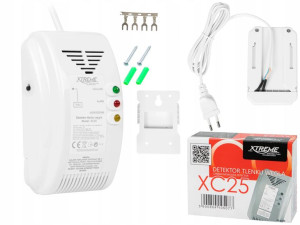 Detektor czujnik czadu XC25 230V