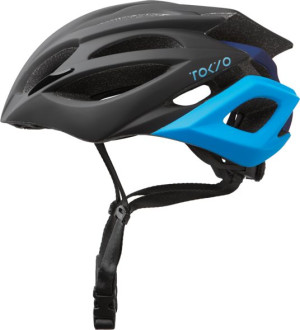 Kask rowerowy Kross Vincitore Tokyo rozmiar M (54-58cm) czarny niebieski
