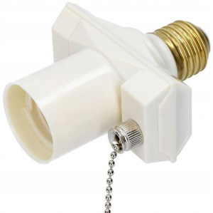 Rozgałęźnik złodziejka adapter żarówki E27 z wył