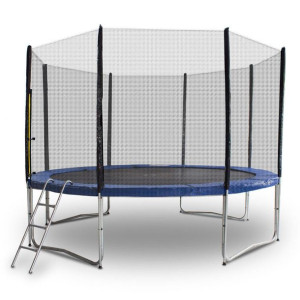 Trampolina Ogrodowa Bituxx Dla Dzieci 305cm 10ft Wzmocniona Siatka